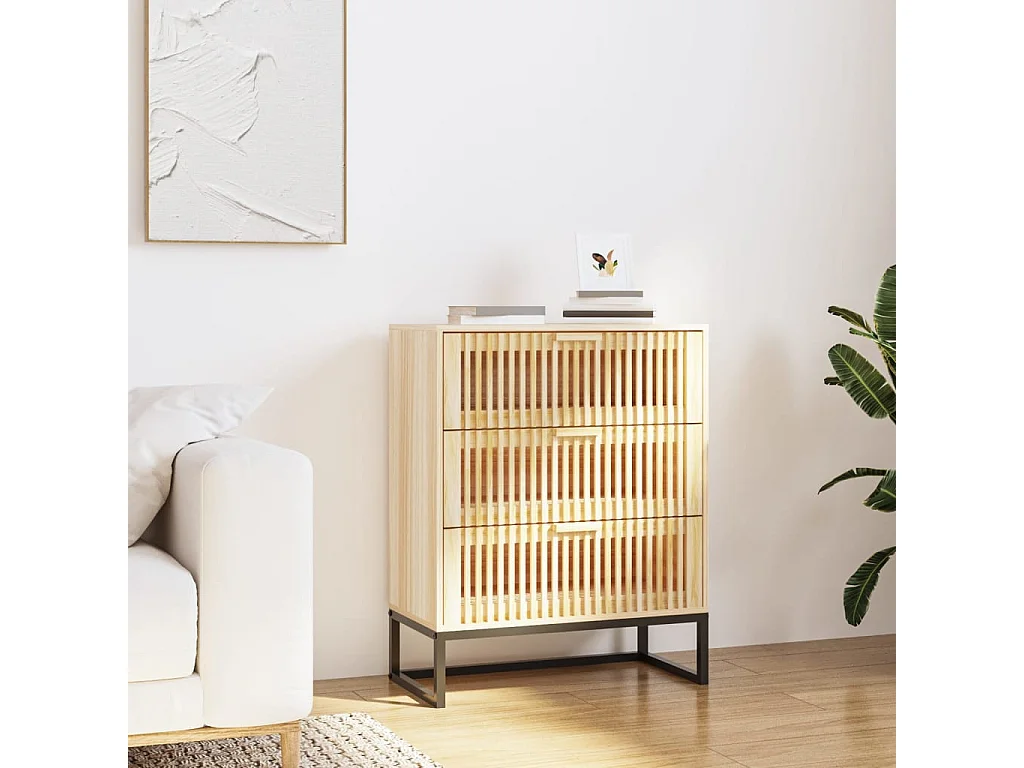 Buffet | Bahut | Meuble de rangement 60x30x75 cm bois d'ingénierie