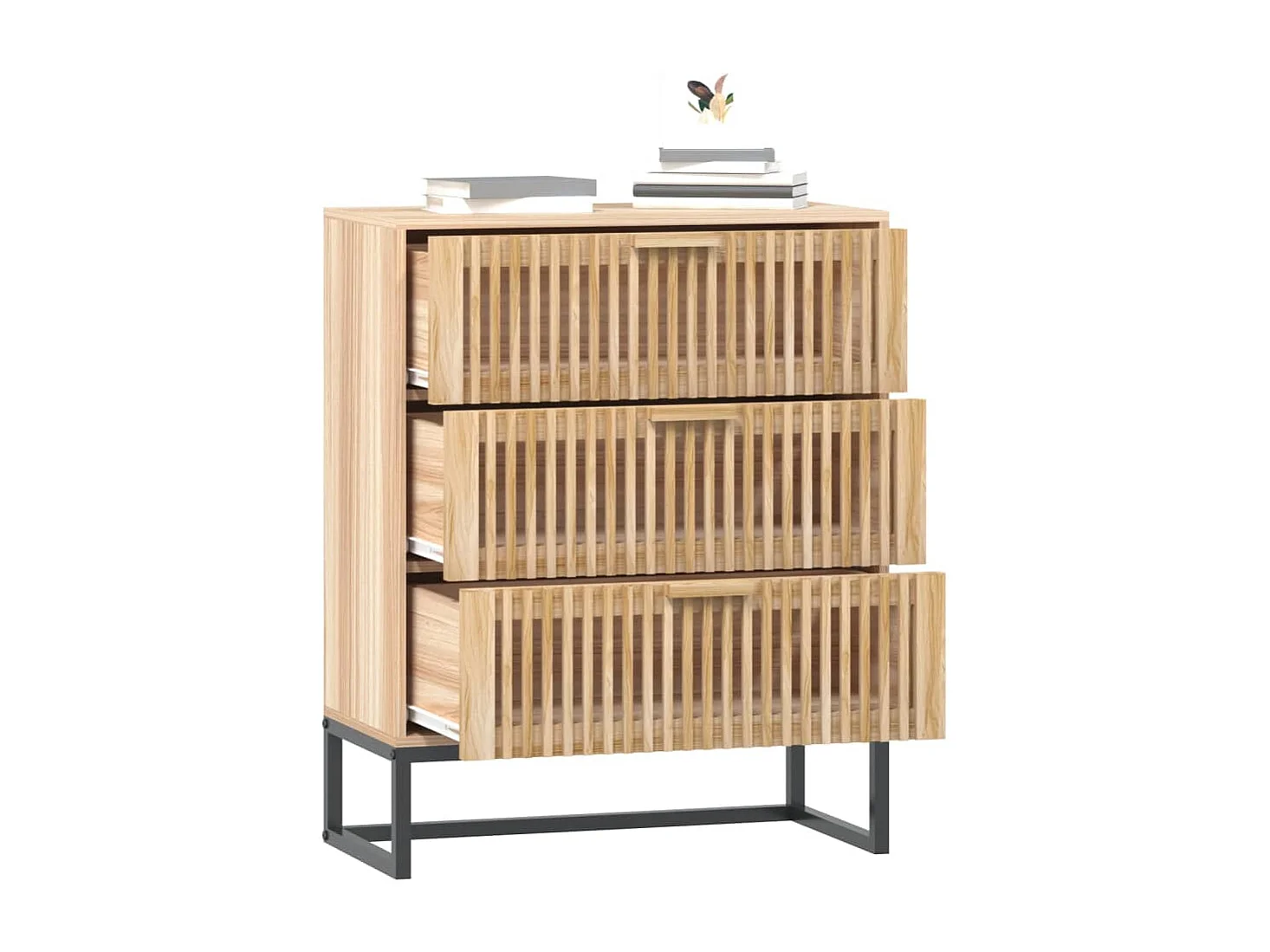 Buffet | Bahut | Meuble de rangement 60x30x75 cm bois d'ingénierie