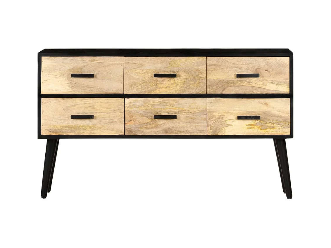 Credenza | Buffet | Armadio 110x33x64 cm in Legno Massello di Mango