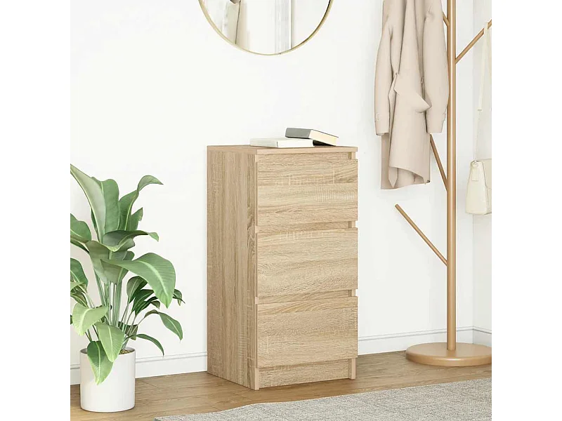 Credenza | Buffet | Armadio Rovere Sonoma 37,5x35x76 cm in Legno Multistrato