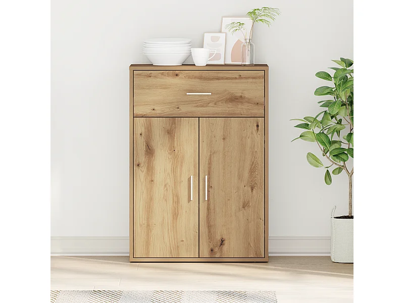 Credenza | Buffet | Armadio rovere artigianale 79 x 38 x 80 cm Legno multistrato