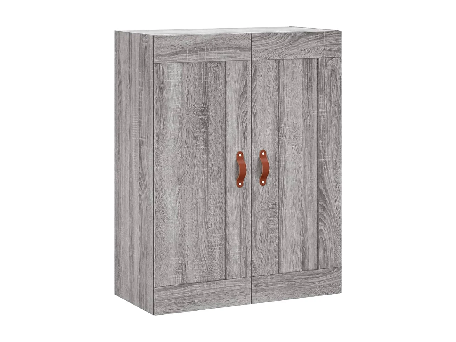 Buffet | Bahut | Meuble de rangement haut Sonoma gris 69,5x34x180 cm Bois d'ingénierie