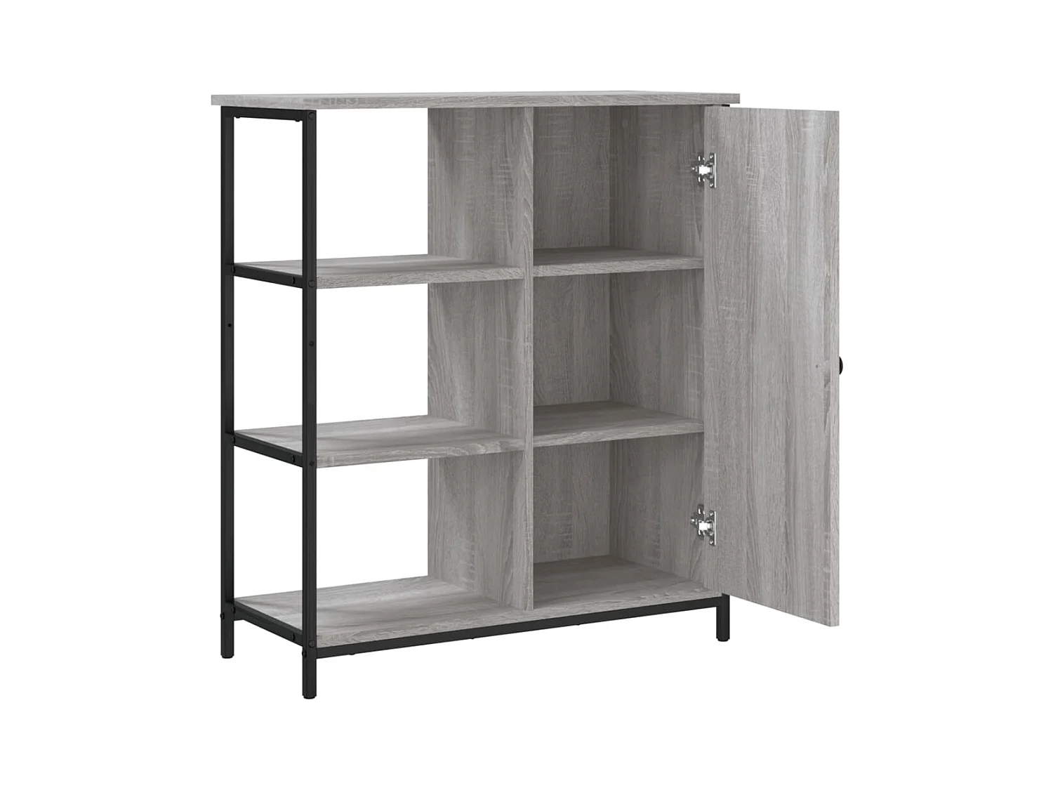 Credenza | Buffet | Armadio Grigio Sonoma 70x30x80 cm in Legno Multistrato