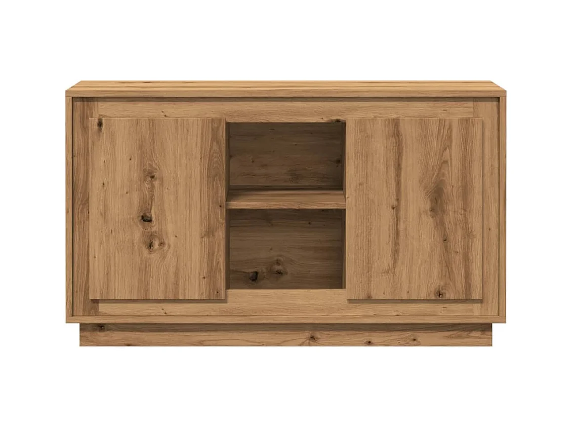 Credenza | Buffet | Armadio Rovere Artigianale 102x35x60 cm in Legno Multistrato