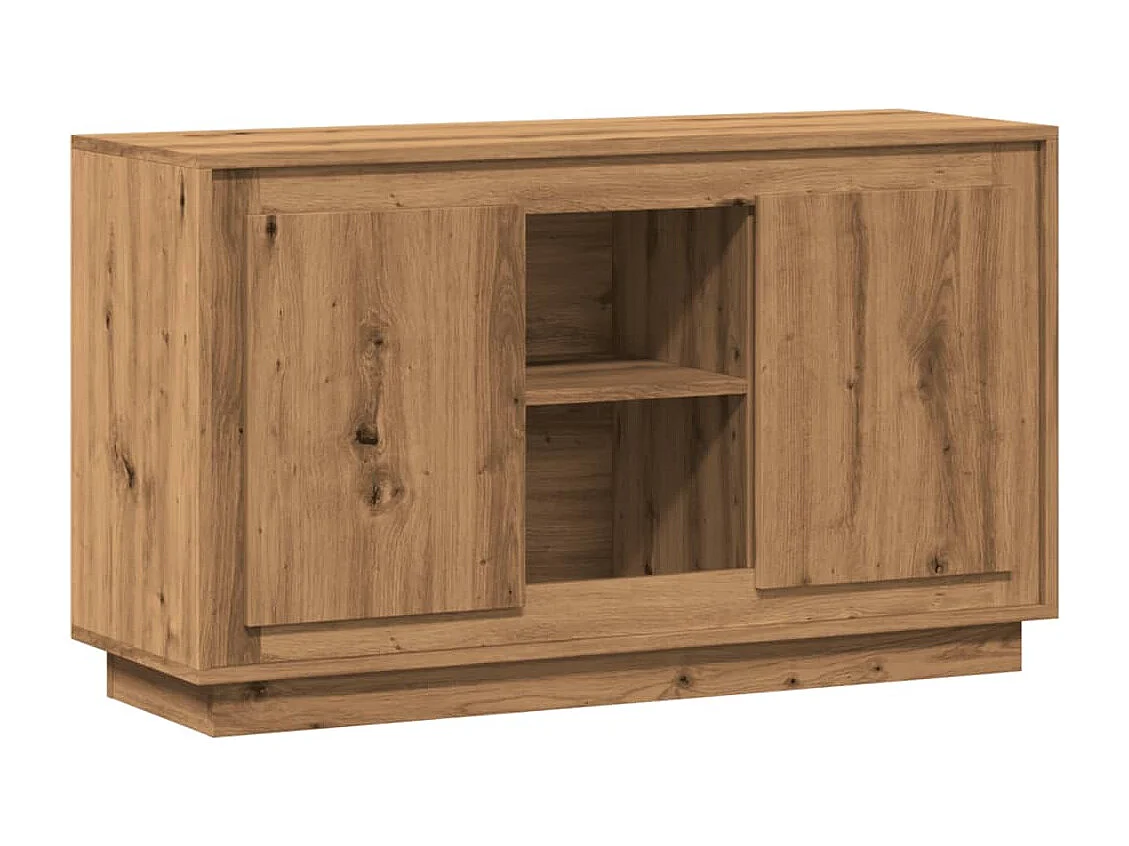 Credenza | Buffet | Armadio Rovere Artigianale 102x35x60 cm in Legno Multistrato