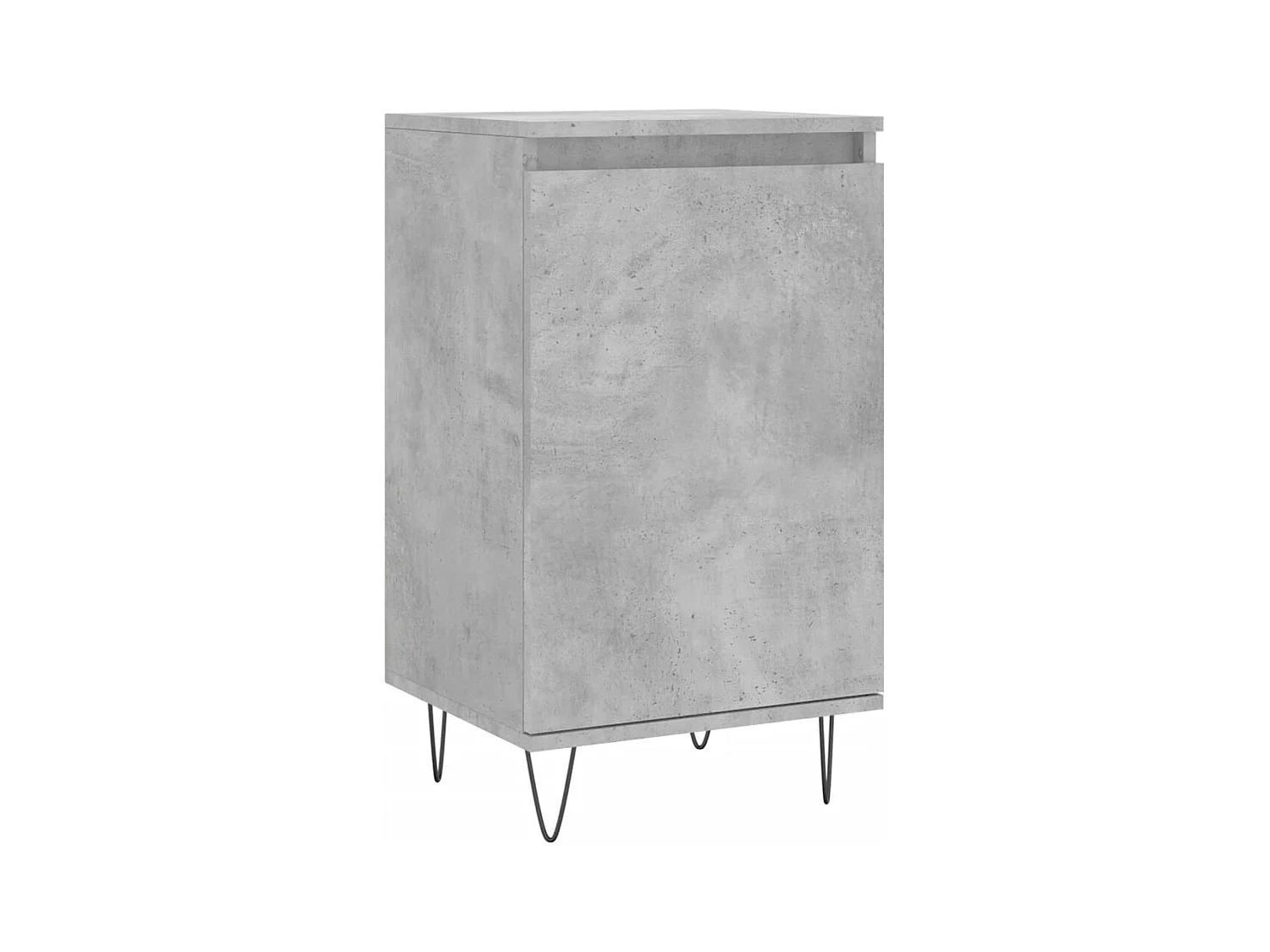 Buffets | Bahuts | Meuble de rangement 2 pcs gris béton 40x35x70 cm bois d'ingénierie