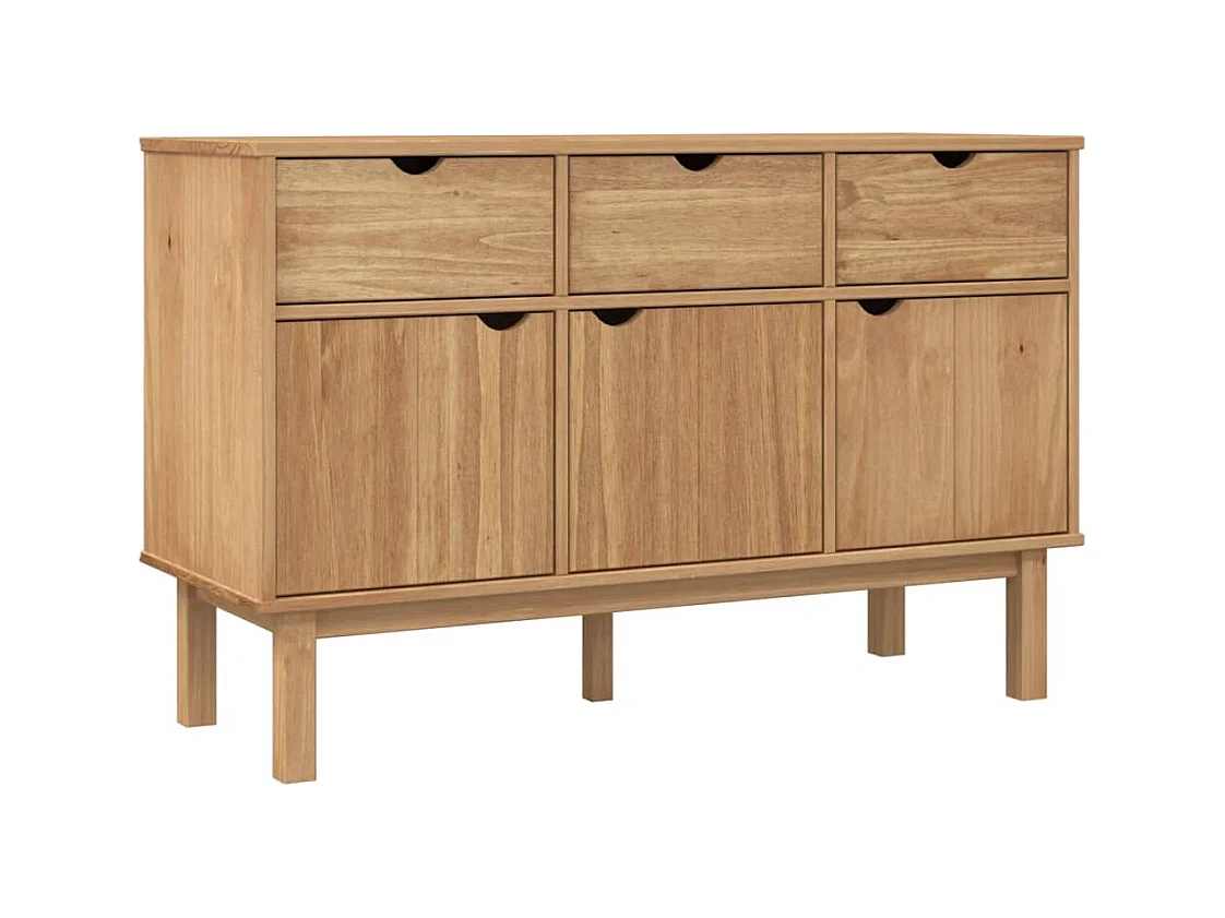 Buffet | Bahut | Meuble de rangement OTTA 114x43x73,5 cm Bois massif de pin