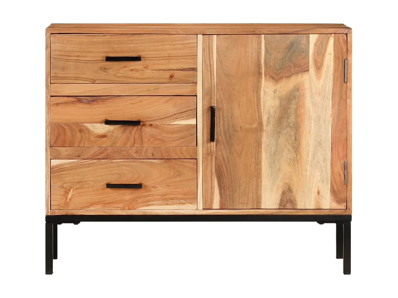Buffet | Bahut | Meuble de rangement 88x30x73 cm Bois d'acacia massif