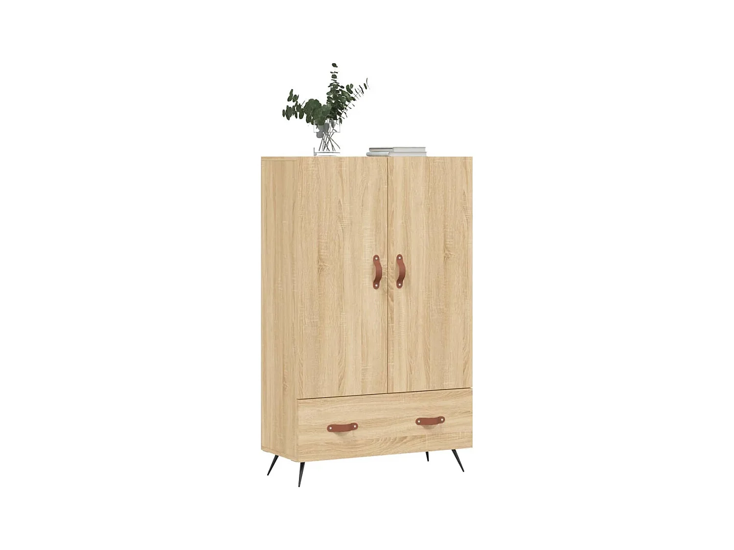 Credenza | Buffet | Armadio Rovere Sonoma 69,5x31x115 cm in Legno Multistrato
