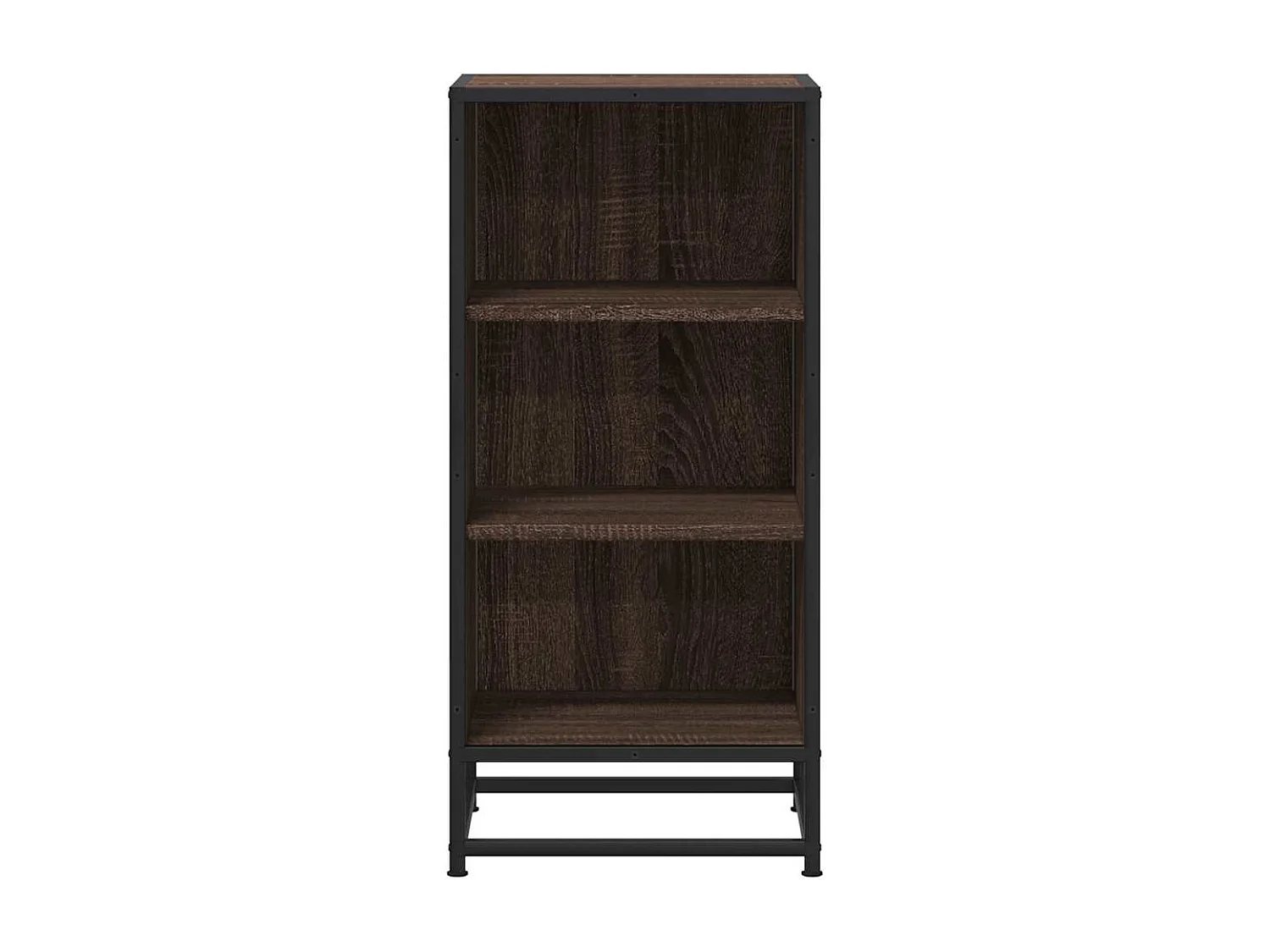 Buffet | Bahut | Meuble de rangement chêne marron 35,5x35x76 cm bois d'ingénierie et métal