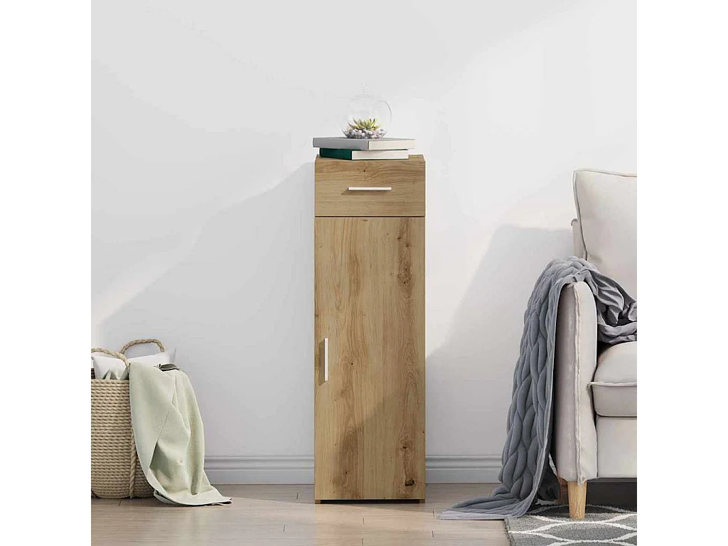 Sideboard | Credenza | Armadio Artisan Rovere 30x42,5x93 cm Legno ingegnerizzato