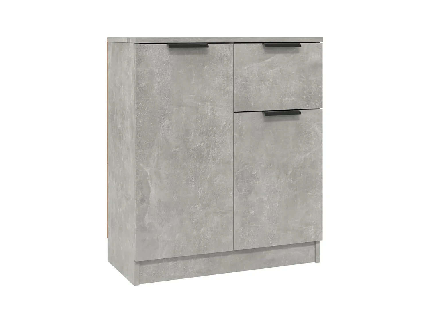 Credenze | Buffet | Armadi 2 pz Grigio Cemento 60x30x70 cm in Legno Multistrato