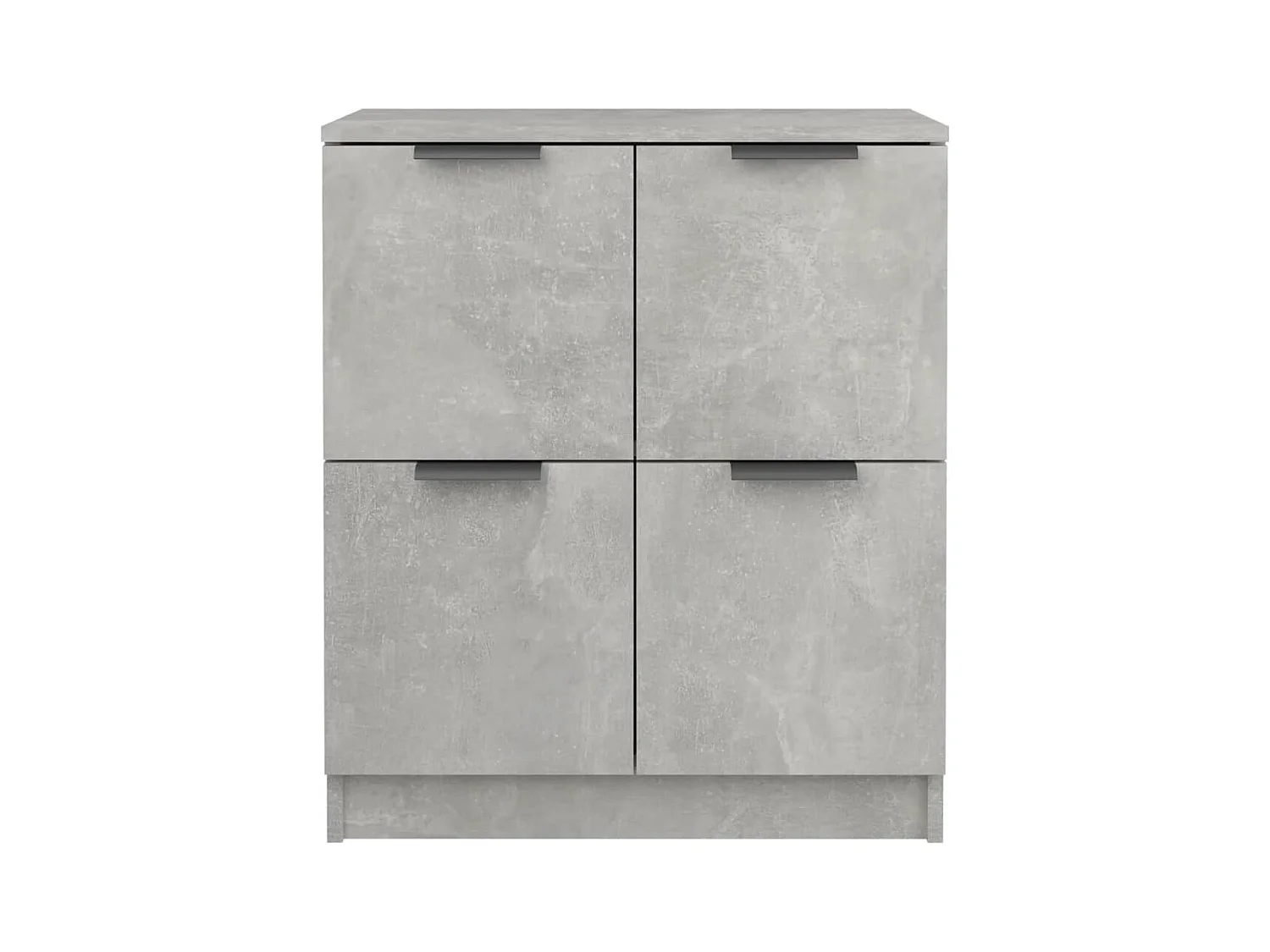 Credenza | Buffet | Armadio Grigio Cemento 60x30x70 cm in Legno Multistrato
