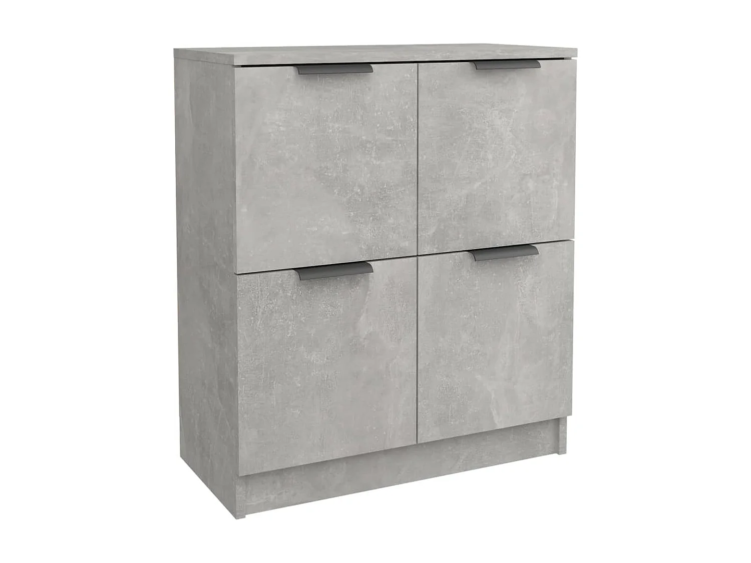 Buffet | Bahut | Meuble de rangement Gris béton 60x30x70 cm Bois d'ingénierie