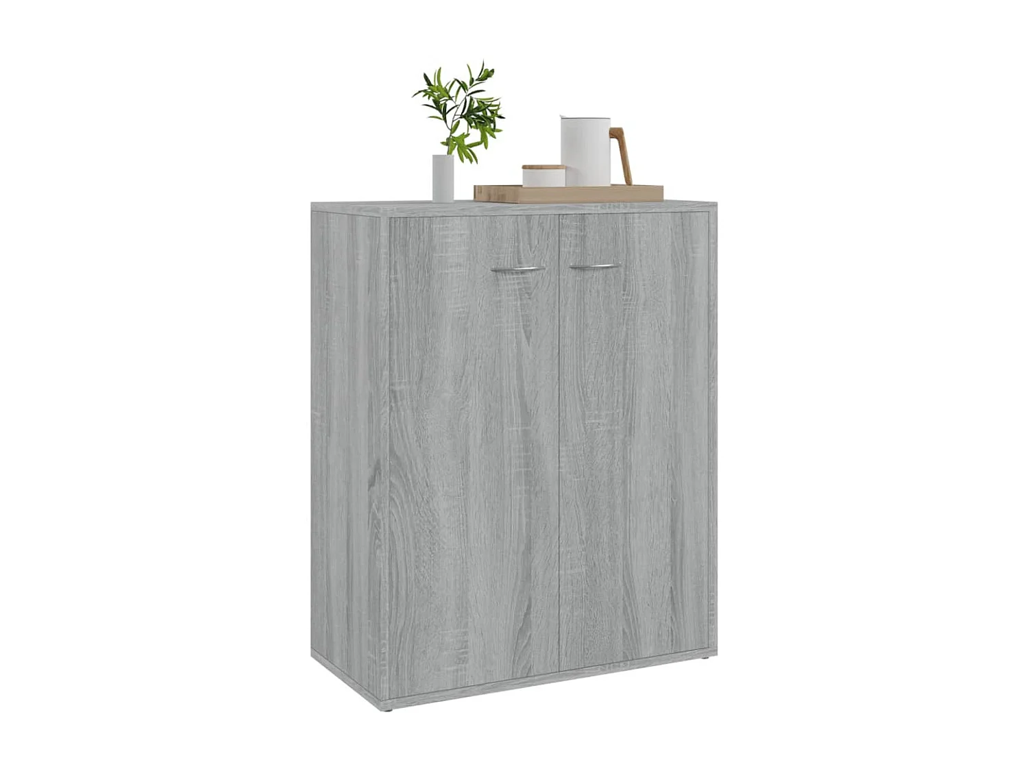 Buffet | Bahut | Meuble de rangement Sonoma gris 60x30x75 cm Bois d'ingénierie