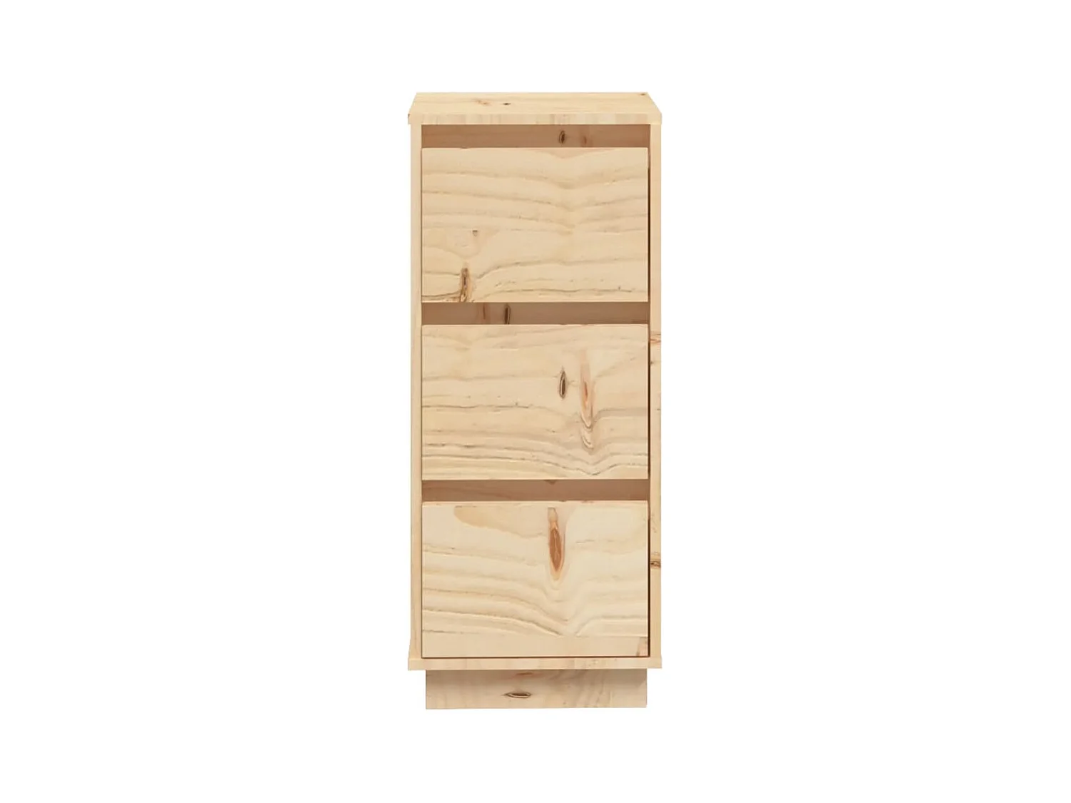 Buffets | Bahuts | Meuble de rangement 2 pcs 32x34x75 cm Bois massif de pin