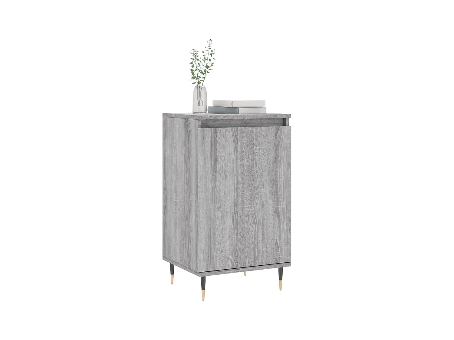 Buffets | Bahuts | Meuble de rangement 2 pcs sonoma gris 40x35x70 cm bois d'ingénierie