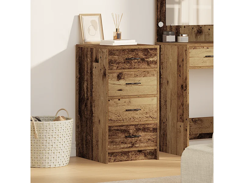 Buffet | Bahut | Meuble de rangement Bois Ancien 40x41x75 cm Bois d'ingénierie