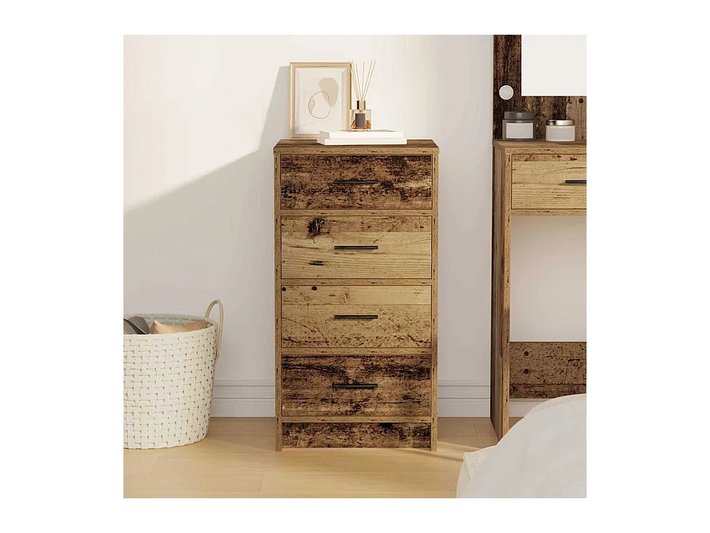Buffet | Bahut | Meuble de rangement Bois Ancien 40x41x75 cm Bois d'ingénierie