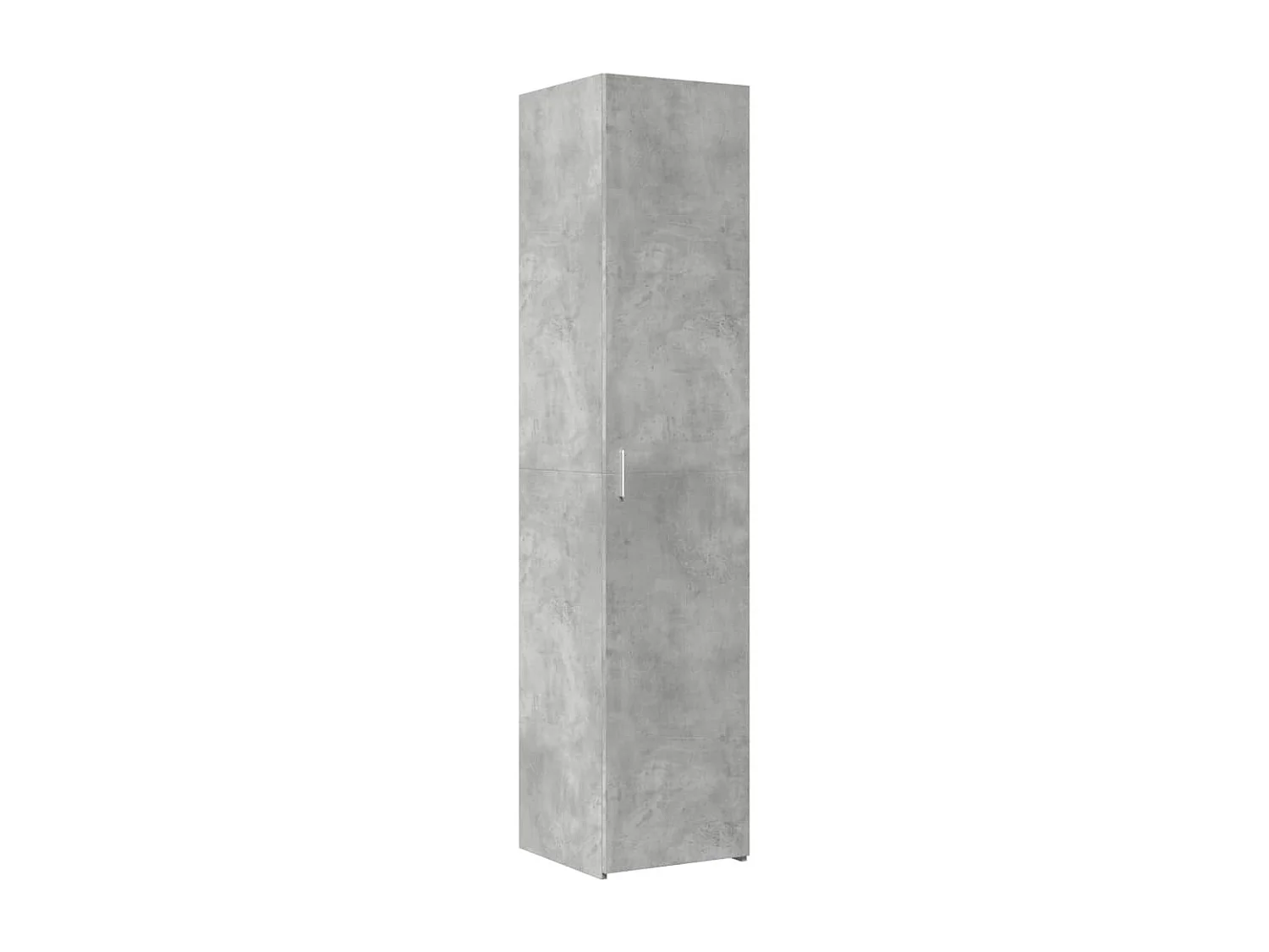 Buffet | Bahut | Meuble de rangement haut gris béton 40x42,5x185 cm bois d'ingénierie