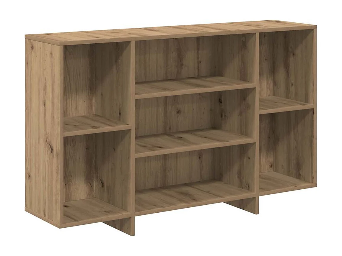Buffet | Bahut | Meuble de rangement chêne artisanal 120 x 30 x 75 cm Bois d'ingénierie
