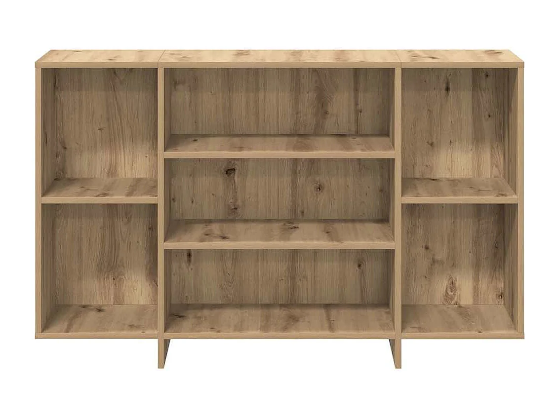 Buffet | Bahut | Meuble de rangement chêne artisanal 120 x 30 x 75 cm Bois d'ingénierie