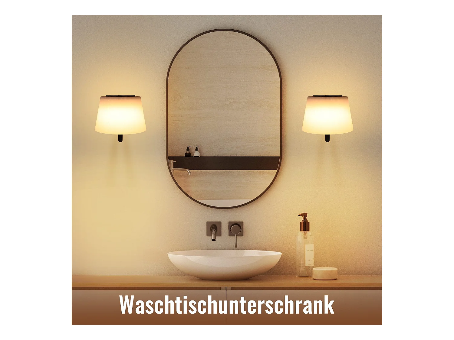 NETTLIFE Applique murale d'intérieur à piles avec interrupteur : appliques murales led à intensité variable, noires, sans fil, modernes