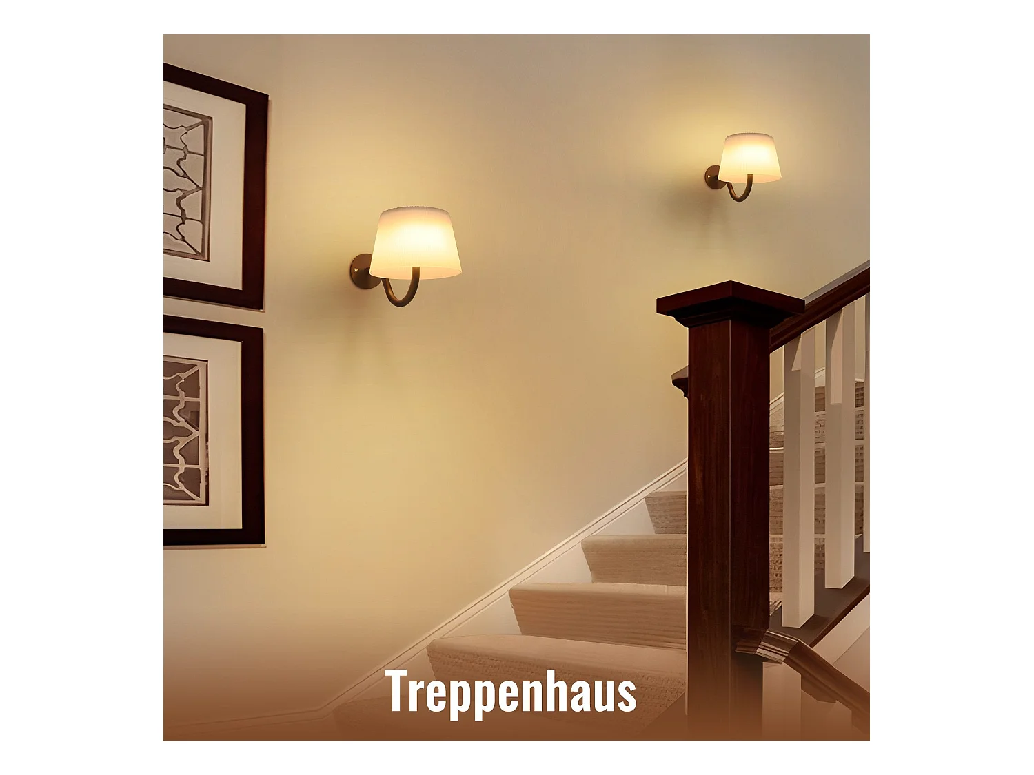 NETTLIFE Applique murale d'intérieur à piles avec interrupteur : appliques murales led à intensité variable, noires, sans fil, modernes