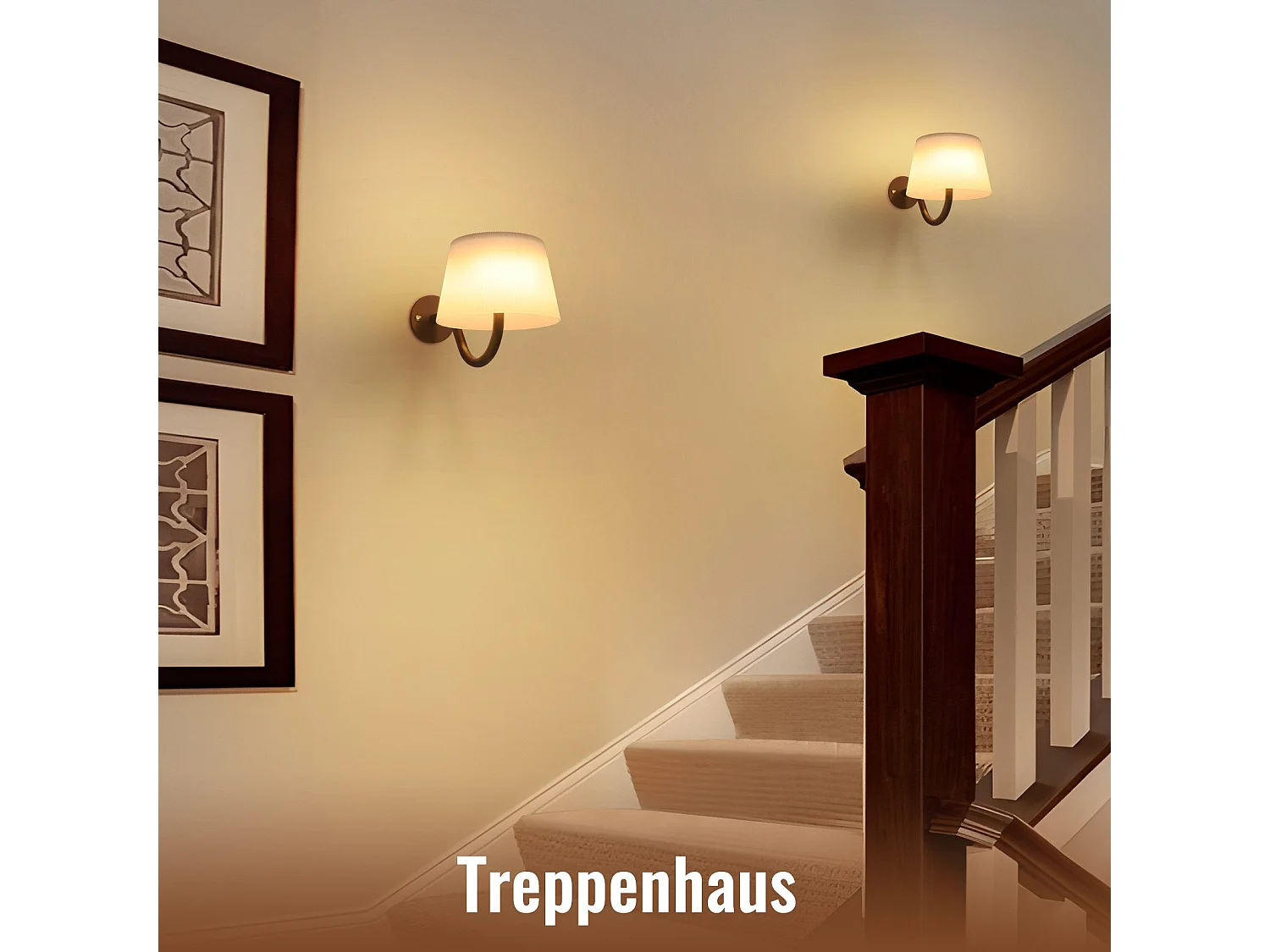 NETTLIFE Applique murale d'intérieur à piles avec interrupteur : appliques murales led à intensité variable, noires, sans fil, modernes