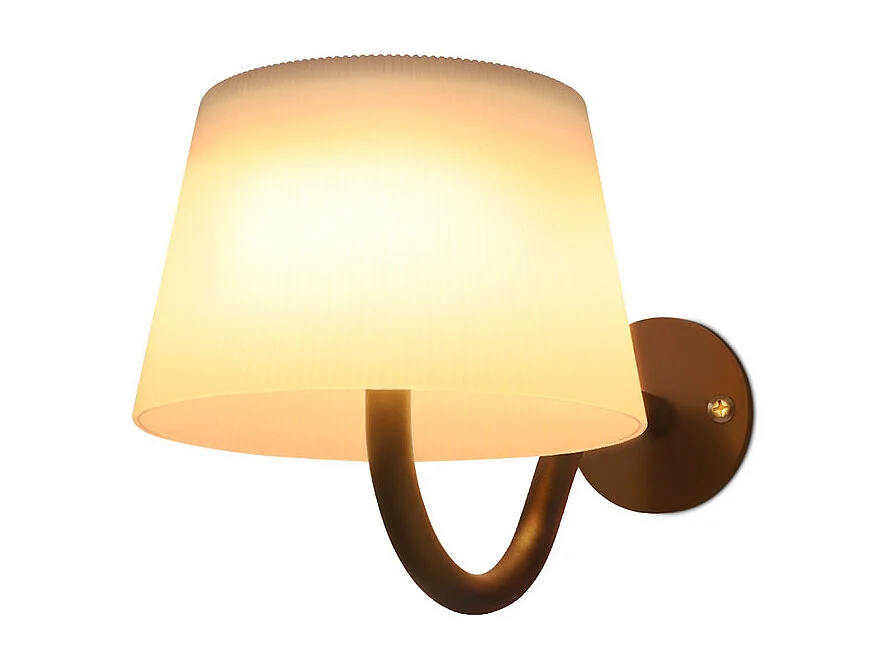 NETTLIFE Aplique de pared para interiores a batería con interruptor: Apliques de pared LED regulables, negros, inalámbricos, modernos