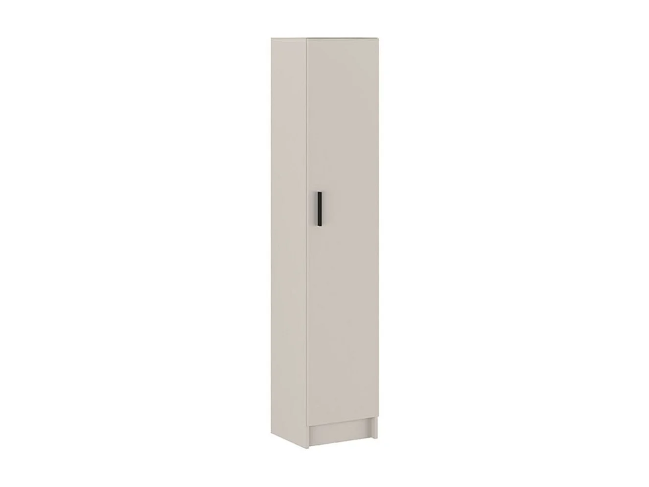 Armario auxiliar New Aura 4 compartimentos beige 180x37x34,4 cm