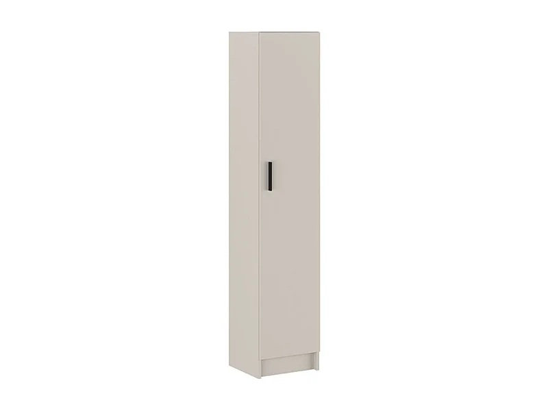 Armario auxiliar New Aura 4 compartimentos beige 180x37x34,4 cm