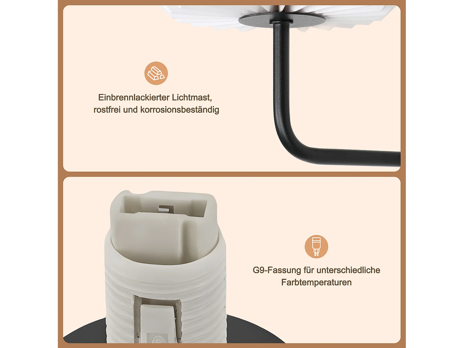 NETTLIFE Binnenwandlamp voor Slaapkamer - Vintage Hal Wandverlichting G9 Witte Hallamp