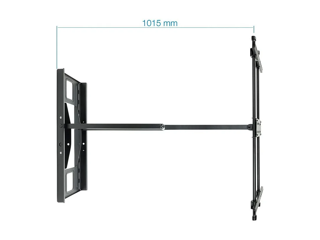 Soporte de TV TooQ LP4380XL-B 43-80'' inclinable + giratorio + nivelable negro