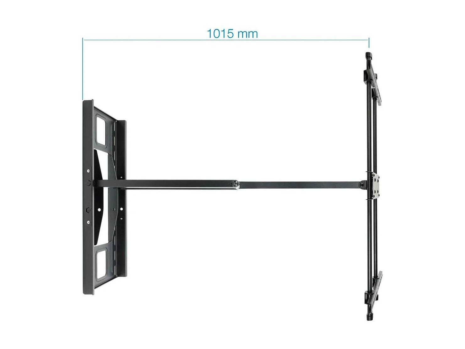 Soporte de TV TooQ LP4380XL-B 43-80'' inclinable + giratorio + nivelable negro