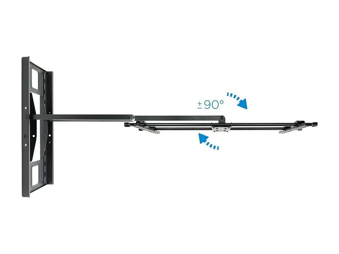 Soporte de TV TooQ LP4380XL-B 43-80'' inclinable + giratorio + nivelable negro