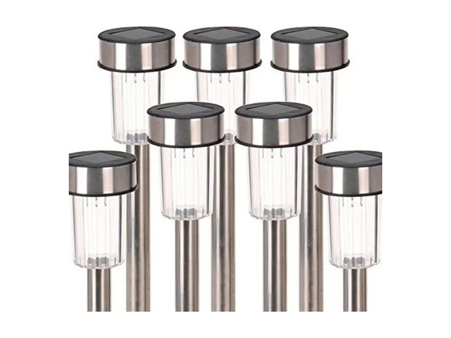Pack de 7 luces solares Ø4,6x36,5 cm