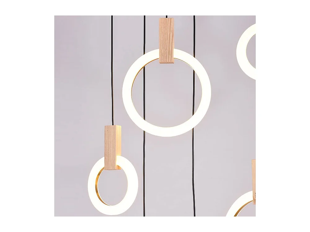 NETTLIFE Suspension Lustre Suspension Lampe suspendue Lampe suspendue Bois