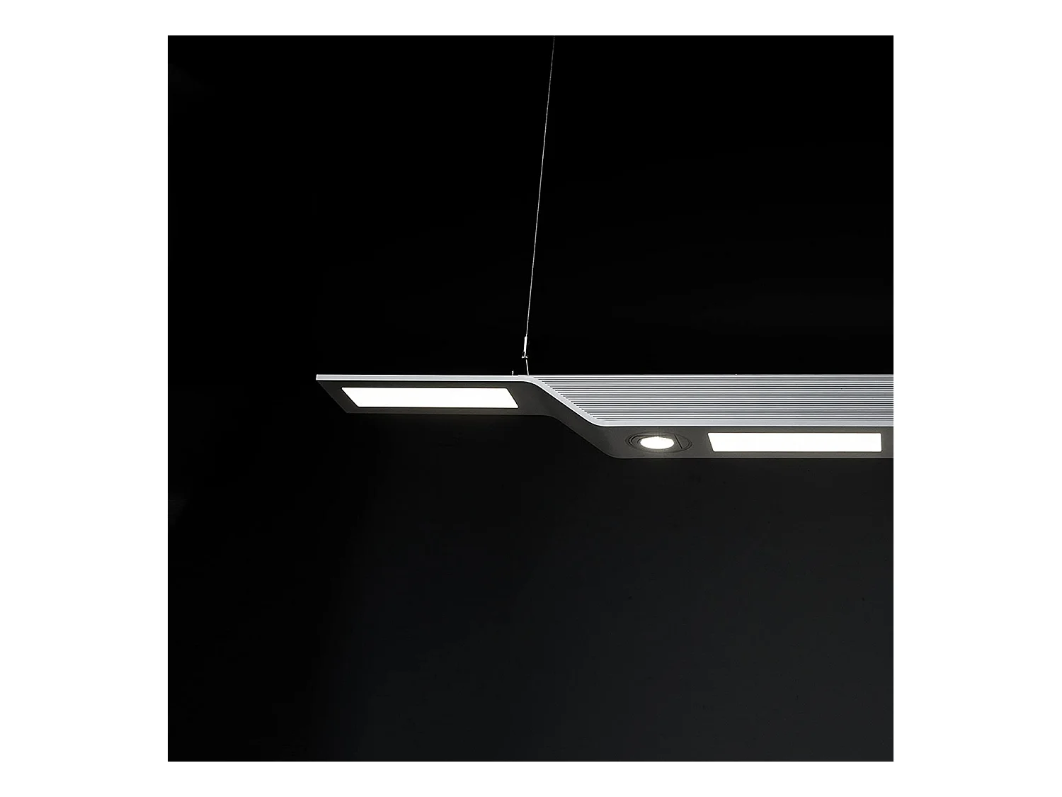 NETTLIFE Suspension LED 60W 180cm dimmable bureau cuisine