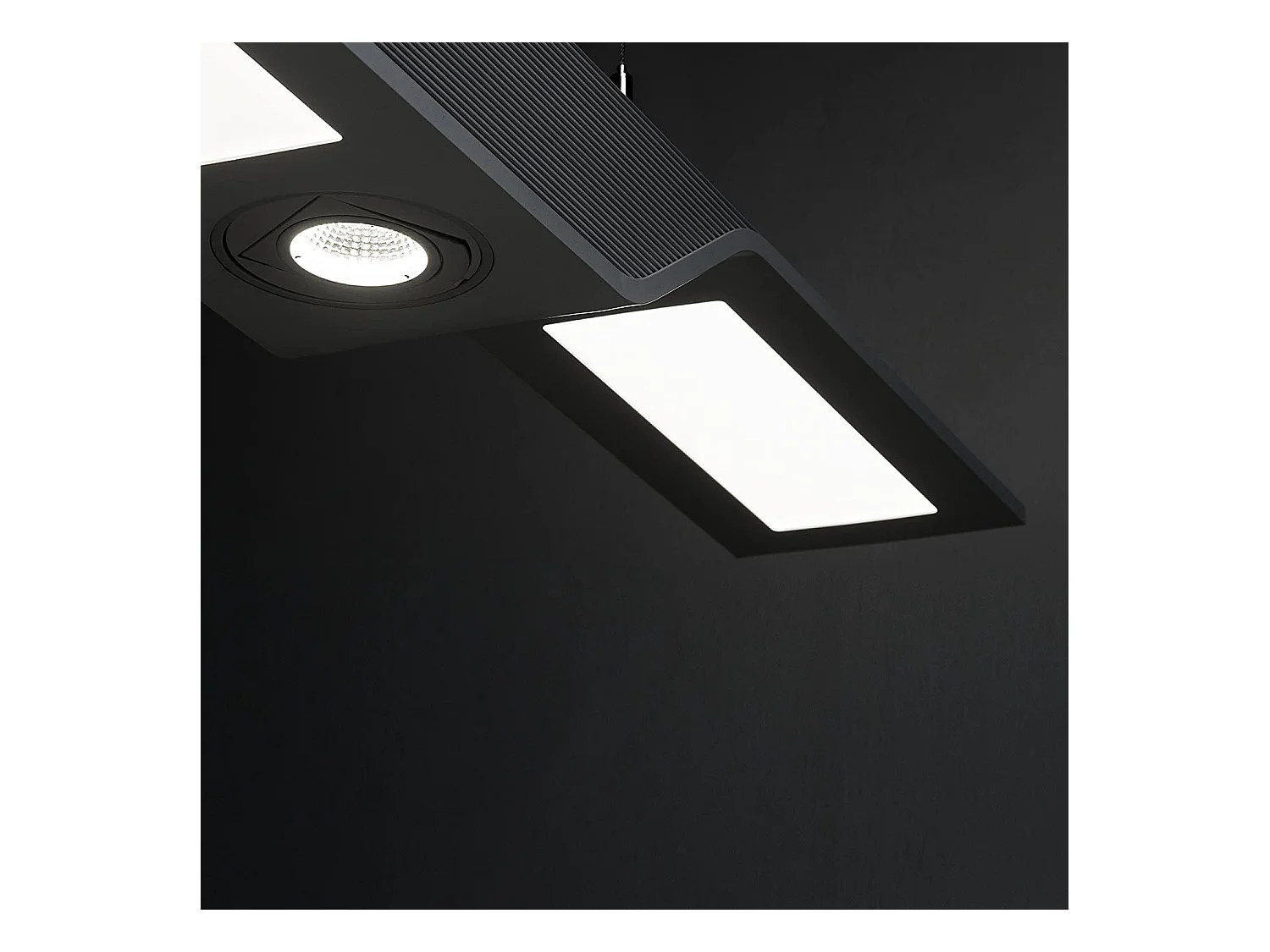 NETTLIFE Suspension LED 60W 180cm dimmable bureau cuisine