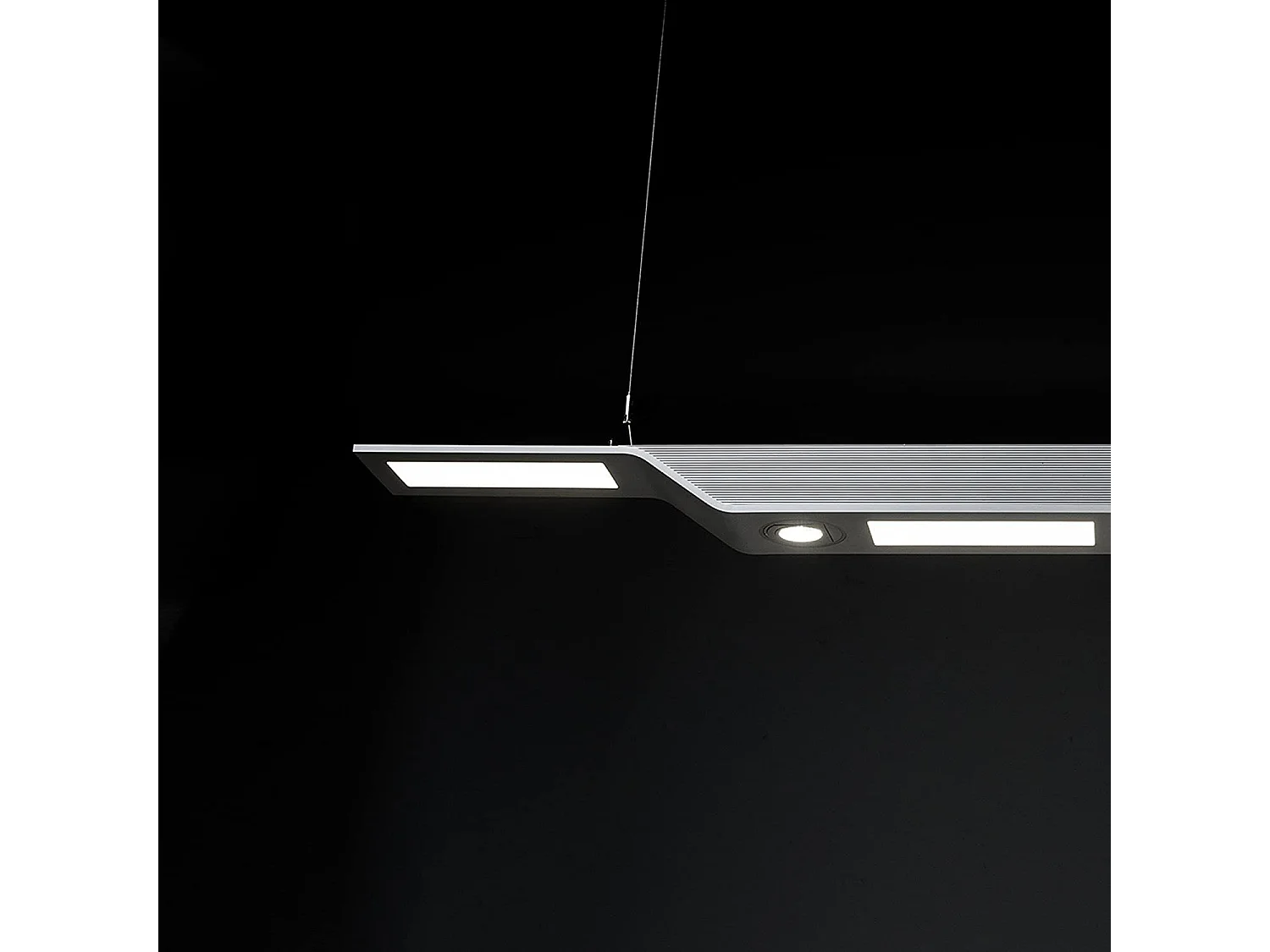 NETTLIFE Suspension LED 60W 180cm dimmable bureau cuisine