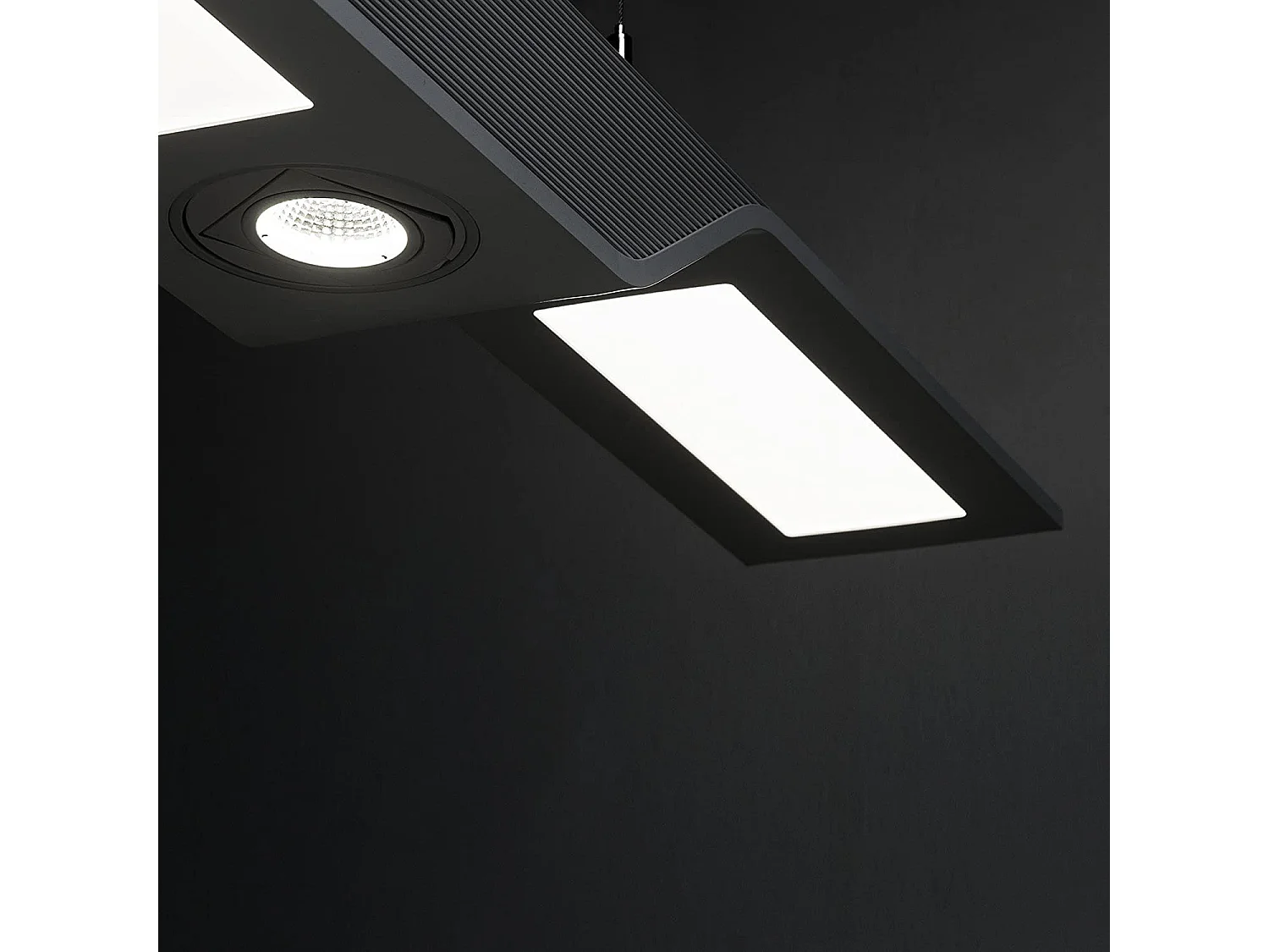 NETTLIFE Suspension LED 60W 180cm dimmable bureau cuisine