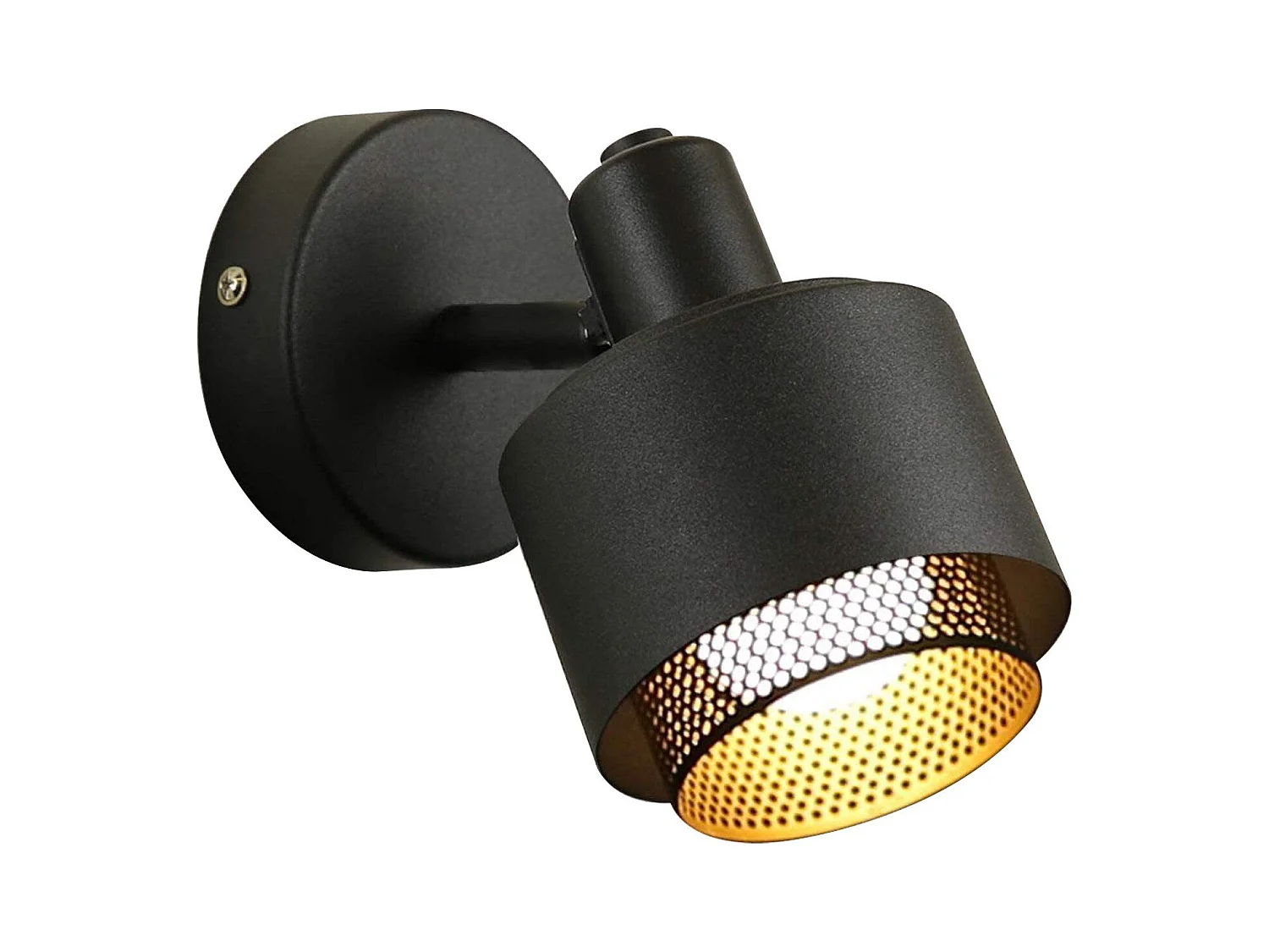 NETTLIFE Applique murale vintage E14 spot de plafond rotatif orientable