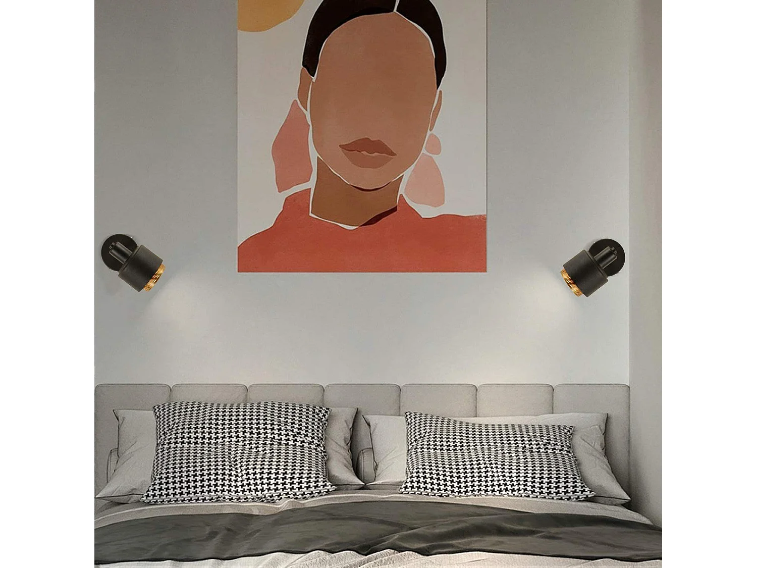 NETTLIFE Vintage Kinkiet E14 Obrotowy Regulowany Reflektor Sufitowy