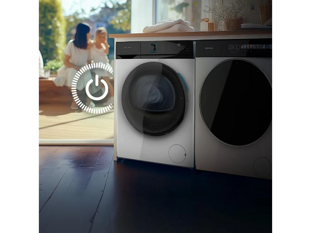 Lavadora carga frontal Cecotec Bolero DressCode 6160 6kg 1200 rpm 11 programas A blanco 60 cm