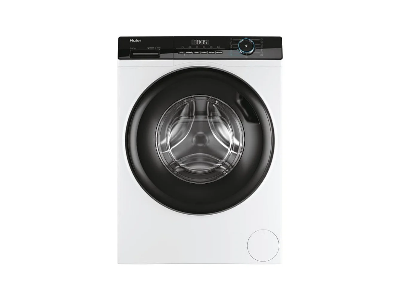 Lavadora carga frontal Haier I-Pro-Series 3 10kg 1400 rpm 15 programas A blanco/negro 60 cm