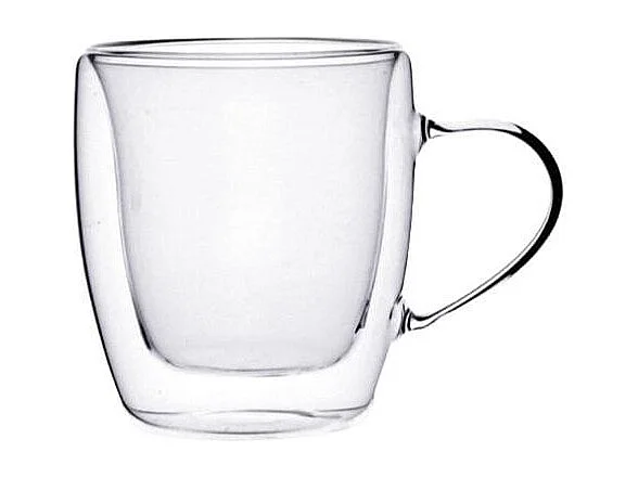 Pack de 6 tazas Serenia Quid vidrio 8 cl