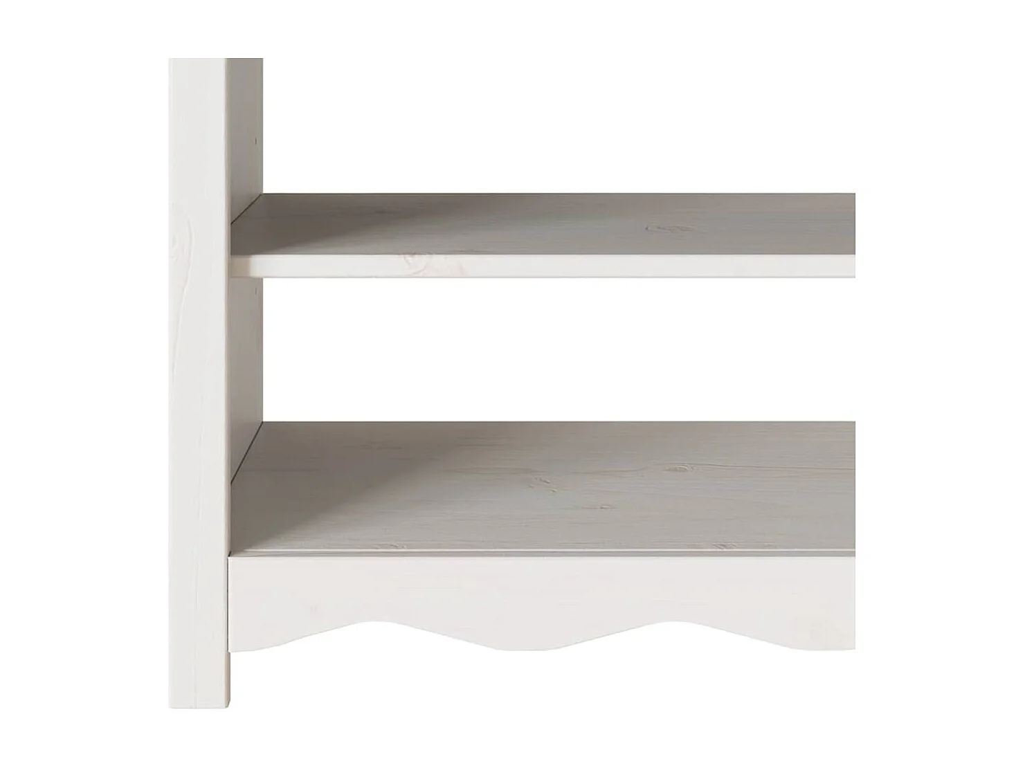 Konsolentisch mit Schubladen Drammen Weiß 89,5 x 37 x 73 cm