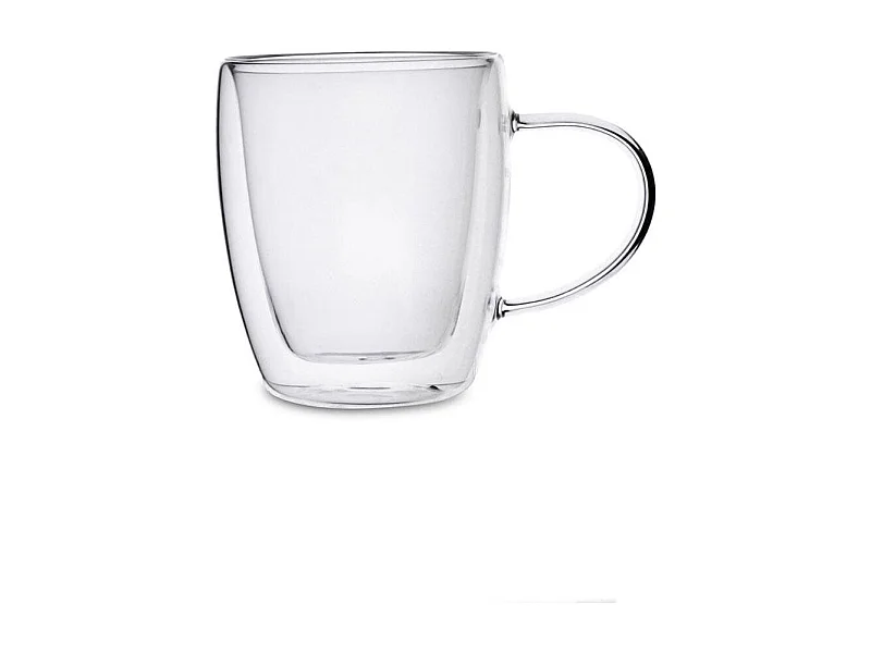 Pack de 6 tazas Serenia Quid vidrio 30 cl