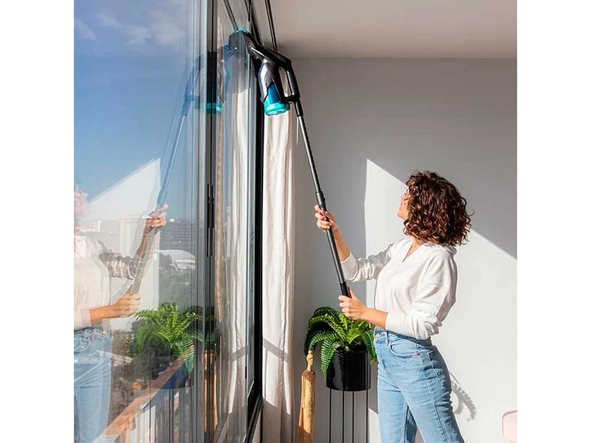 Limpiacristales Cecotec Conga Popstar Glass Titanium 18W 3,7V gris